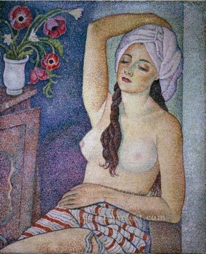 ヌード Painting - マレヴナ・マリー・ヴォロビフの少女ヌード現代現代印象派